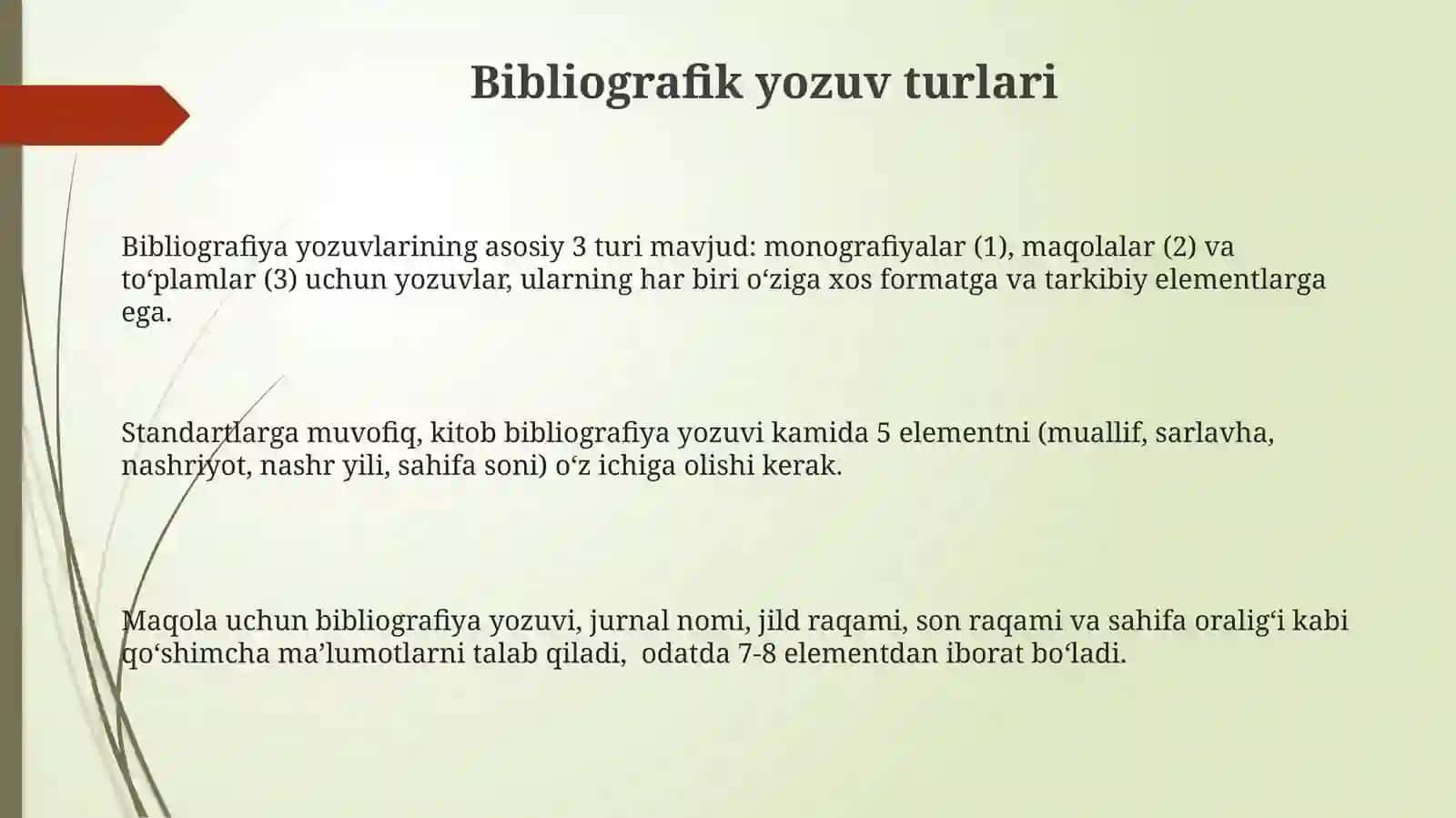 Bibliografiya nazariyasi 3
