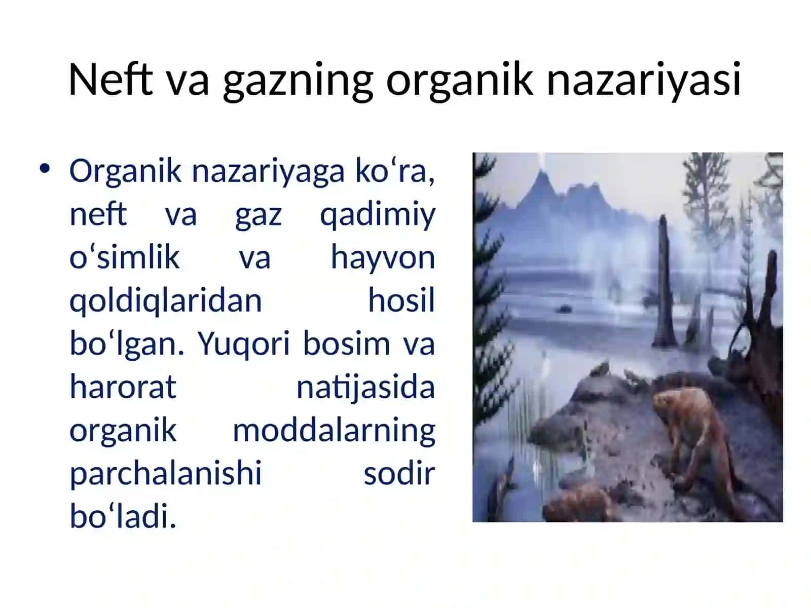 NEFT VA TABIIY GAZNING YER PO‘STIDA HOSIL BO‘LISHI VA SILJISHI 3