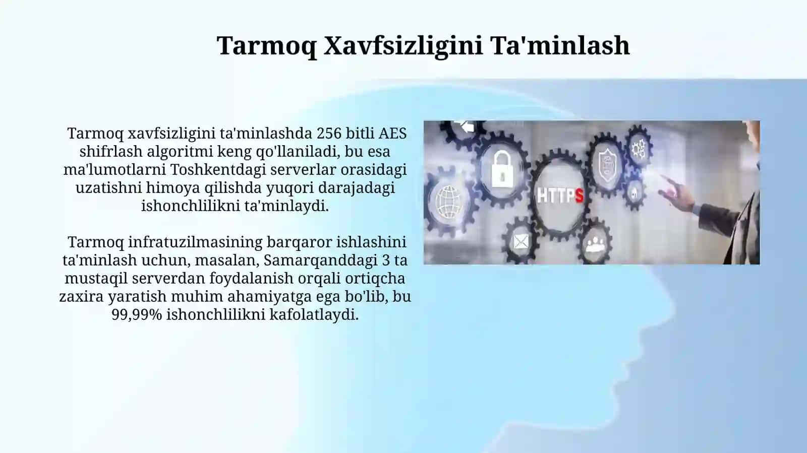 Axborot xafsizligini taminlash usullari 3
