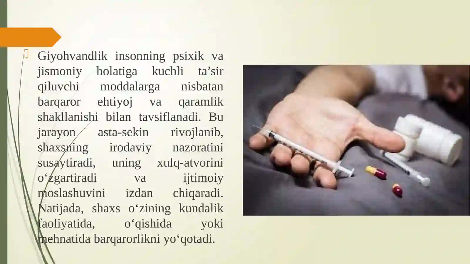 Giyohvandlik deviant xulq shakli sifatida 3