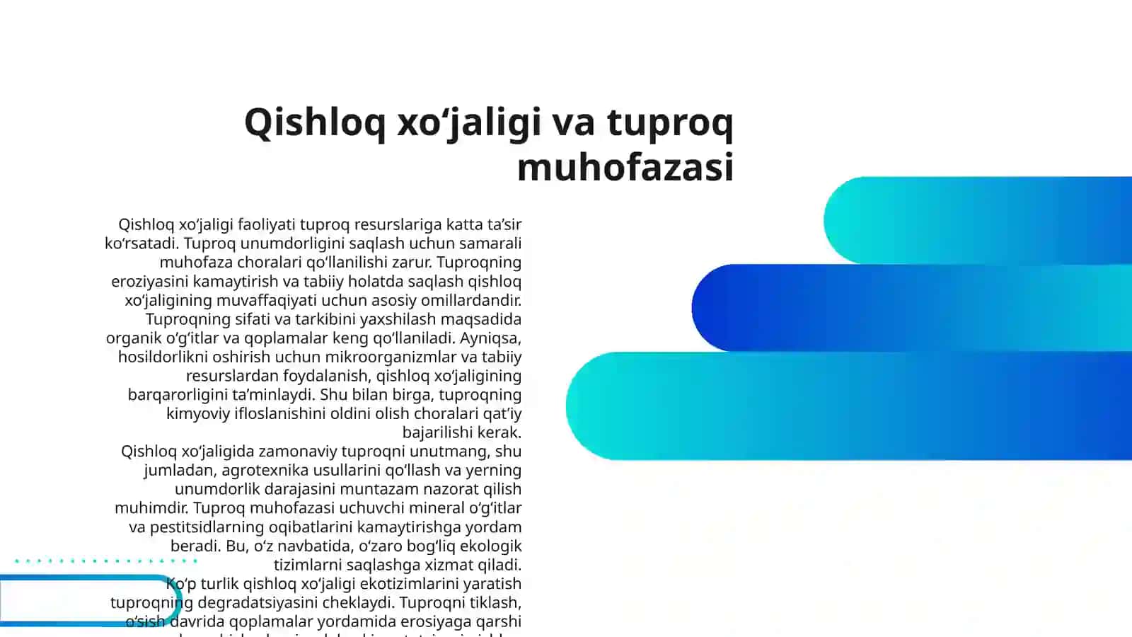 QISHLOQ XO‘JALIGI VA ATROF- MUHIT 3