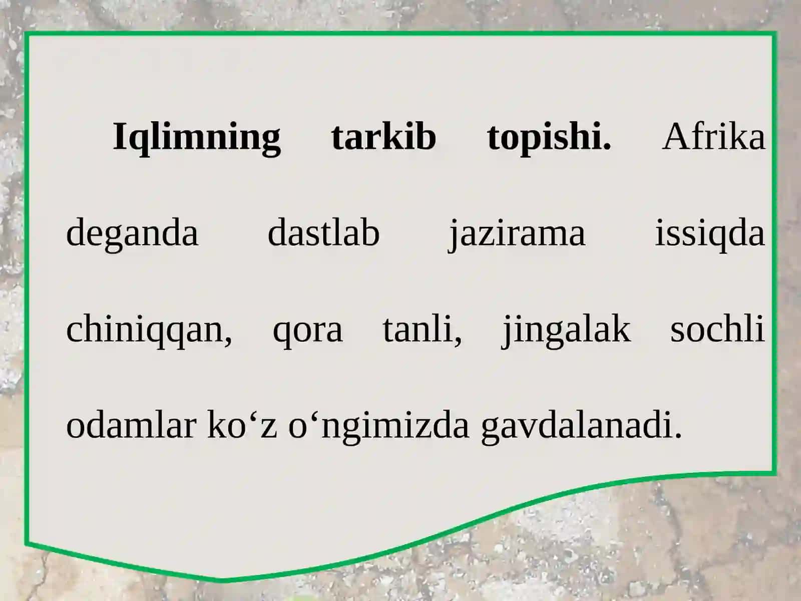 Materik iqlimining xususiyatlari 3