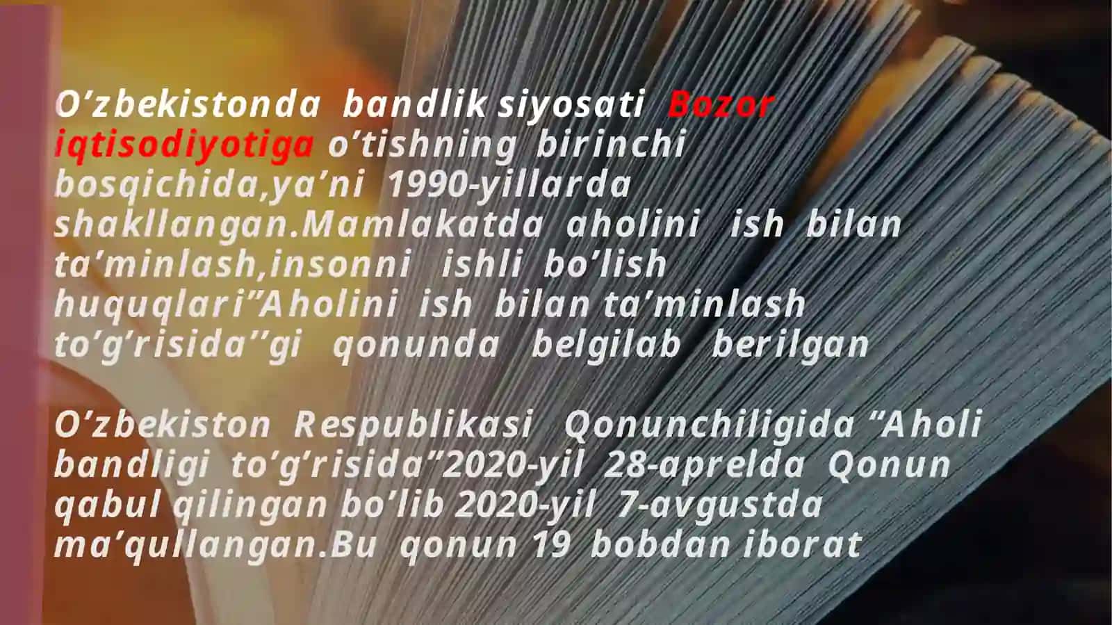 O’zbekistonda bandlik siyosati 3