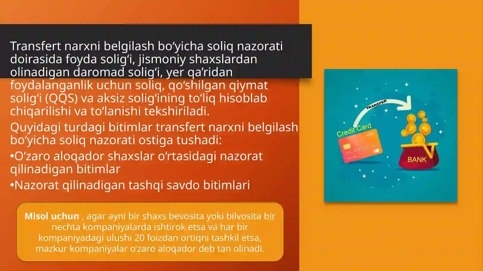 Transfer narxlar belgilashning umumiy qoidalari 3