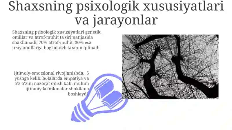 Psixik jarayonlarning shakillanishi 3