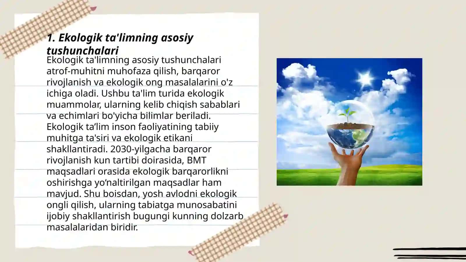 Ekologiya tushunchasi 3