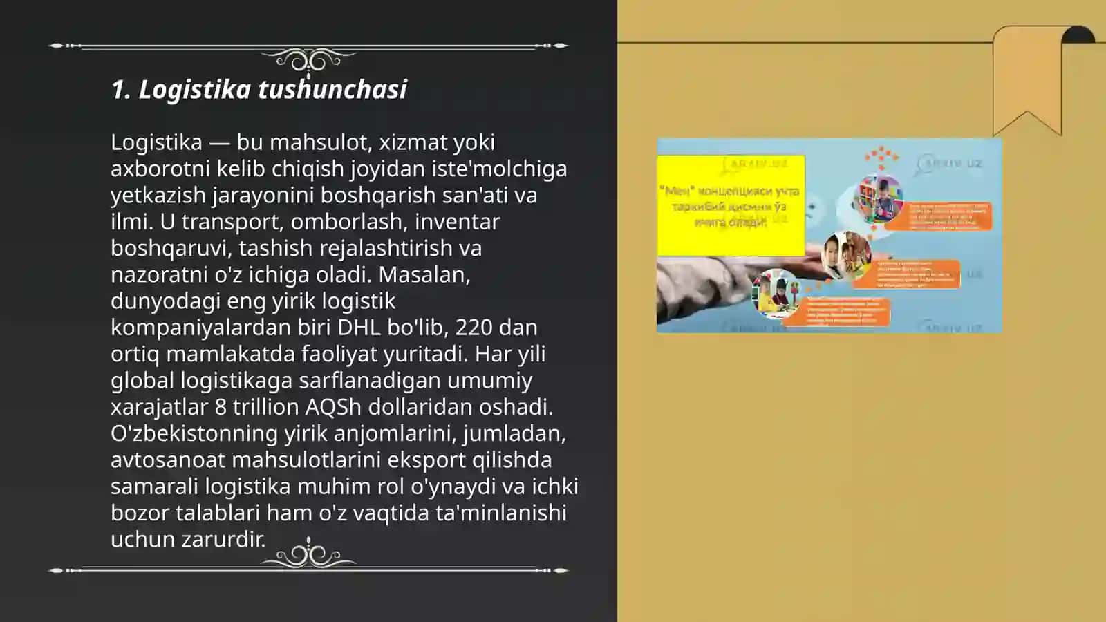Logistika konsepsiyasi va evolyutsiyasi 3