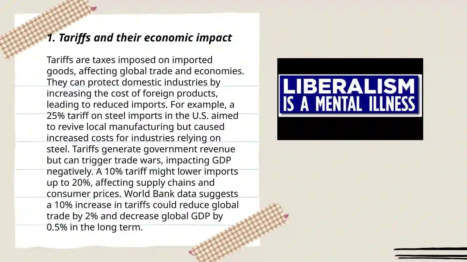 Protectionism and commercial liberalism 3