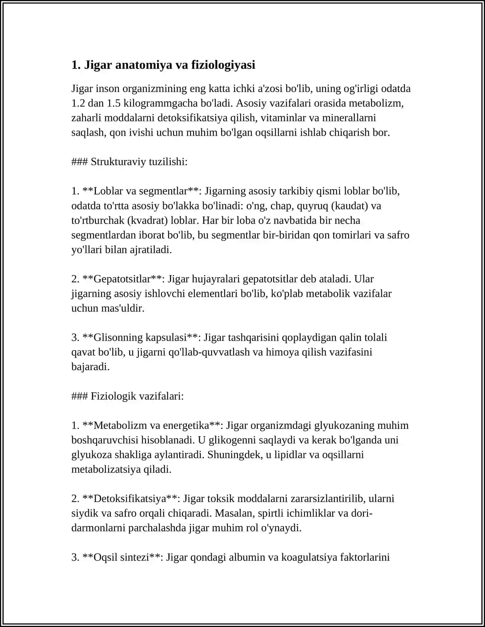 JIGAR VA O'T YO'LLARI NUR TEKSHIRISH USULLARI 3