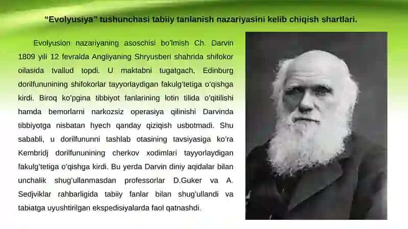 Tabiiy va jinsiy tanlanish nazariyalari 3