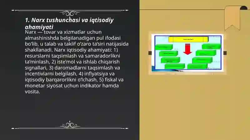 Narx va uning shakllanishi 3
