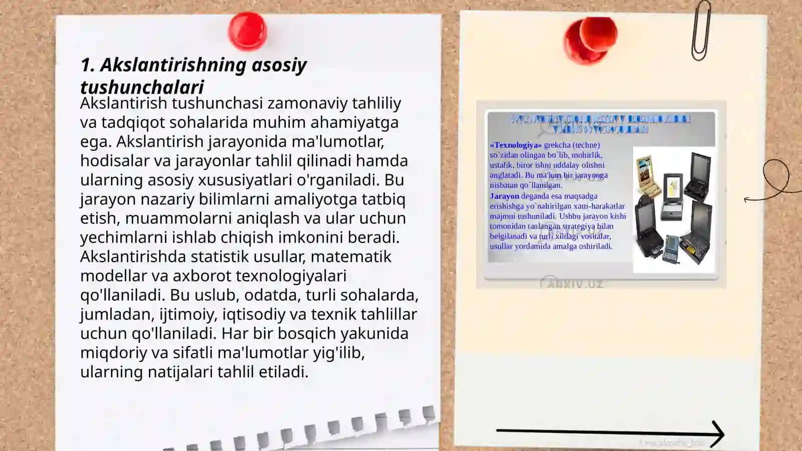Akslantirish va ularning turlari 3