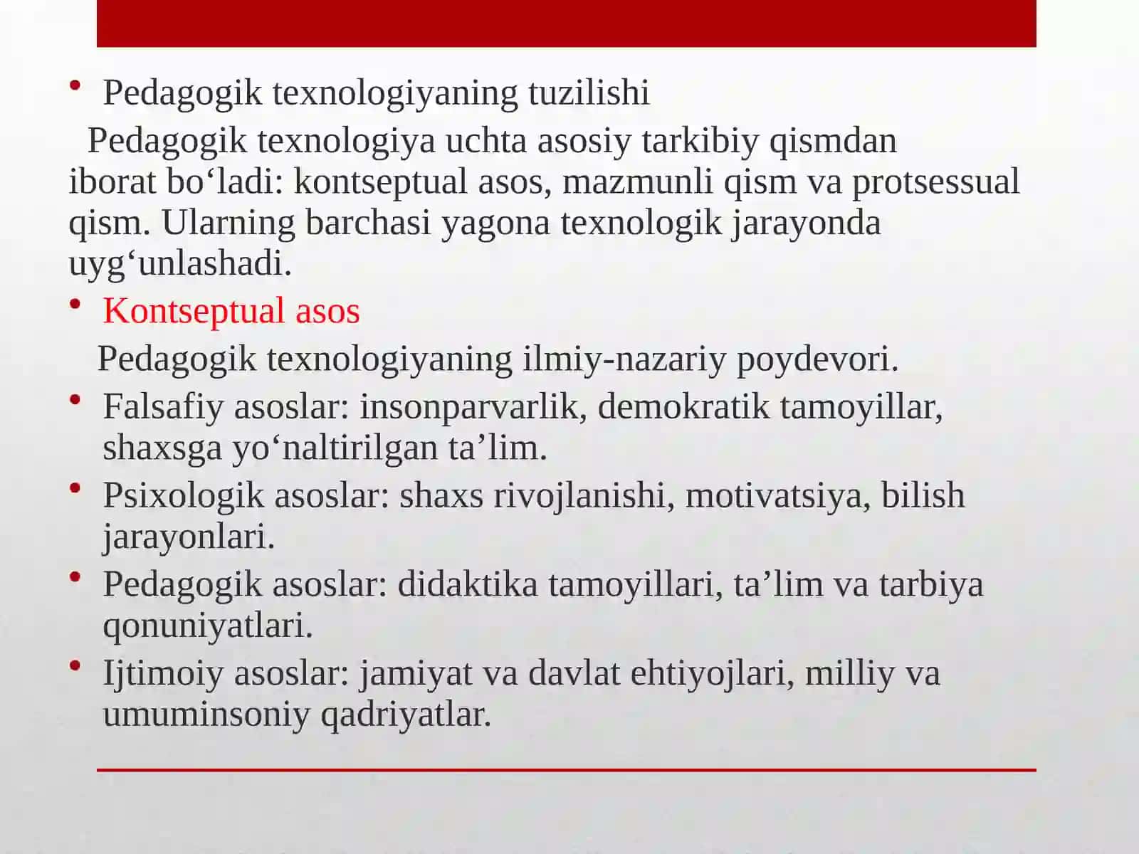 Pedagogiktexnologiya Darajalari 3