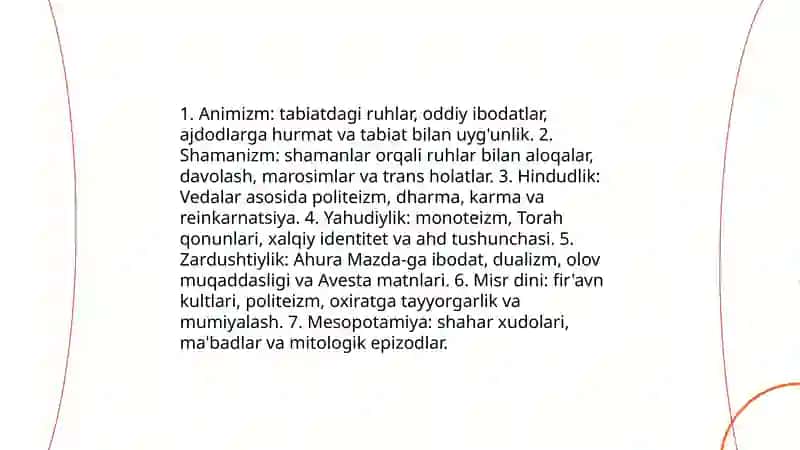 Dinlar tarixi 3