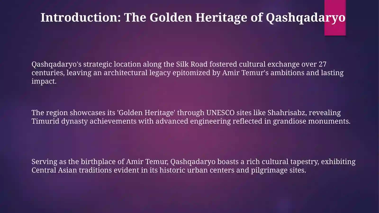 Qashqadaryo: A Journey Through the Land of Heritage 3