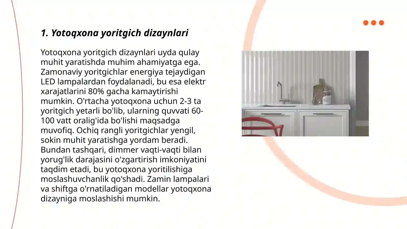 Yotoqxona yoritgich dizaynlari 3