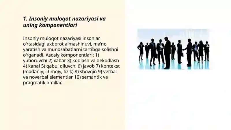 Insoniy muloqotlar psixologiyasi 3
