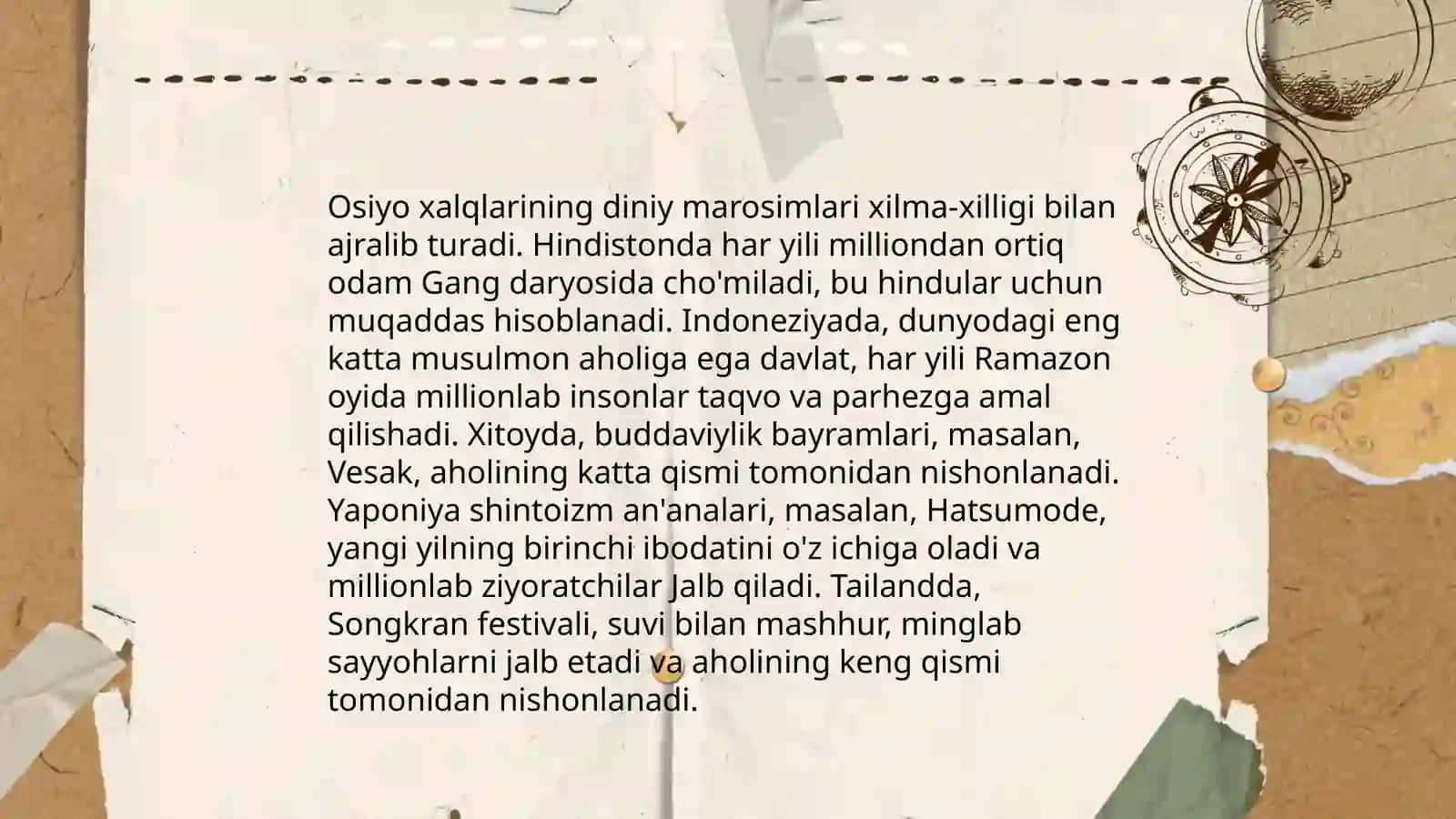 Janubiy Arika aholisining dinlari 3
