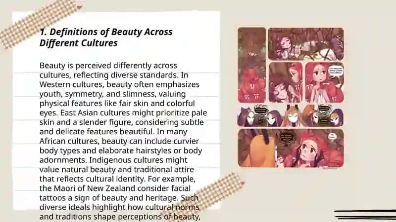 The concept of beauty in cultures 3