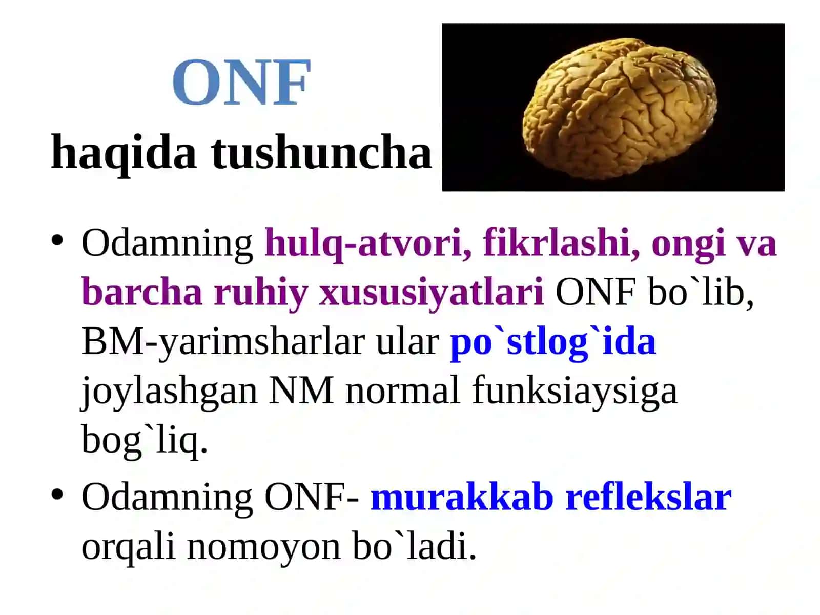 Oliy nerv faoliyatining yosh xususiyatlari 3