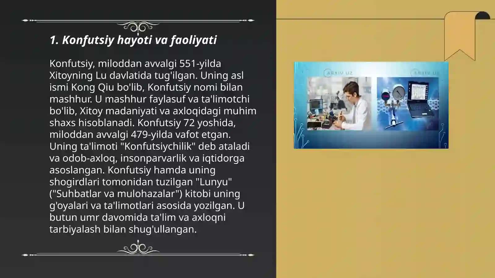 Konfutsiy va uning ta'limoti 3