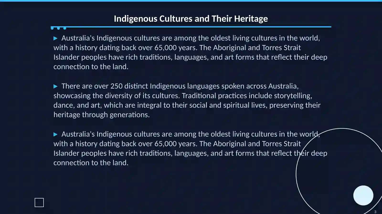 The history of Australia 3