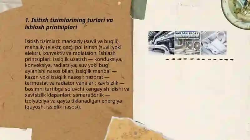 Isitish ventilyatsiya va havoni tozalash tizimlari 3