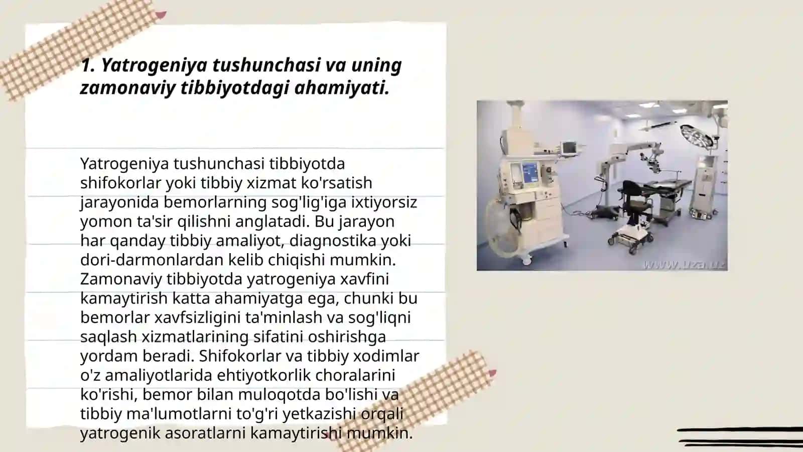Yatrogeniya muammolari 3
