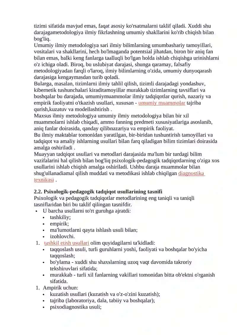 Pedagogik psixologiyaning metodlari 3