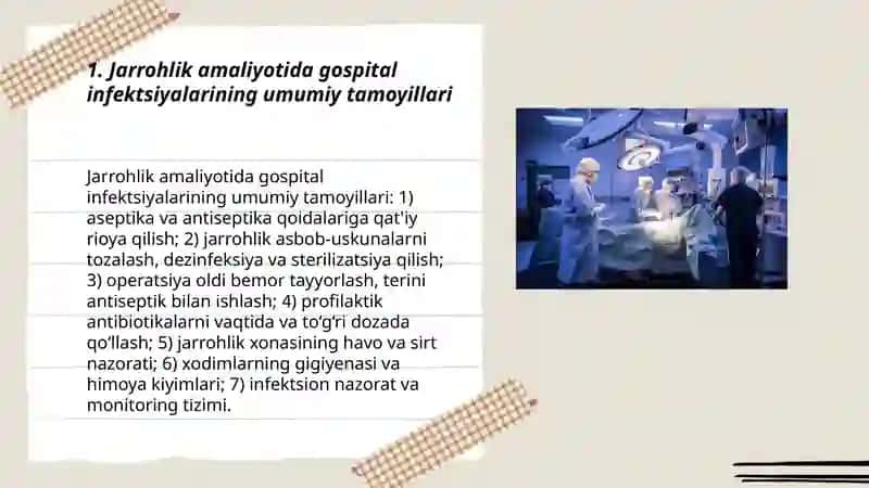 Xirurgiyada gospital infeksiyani profilaktikasi 3