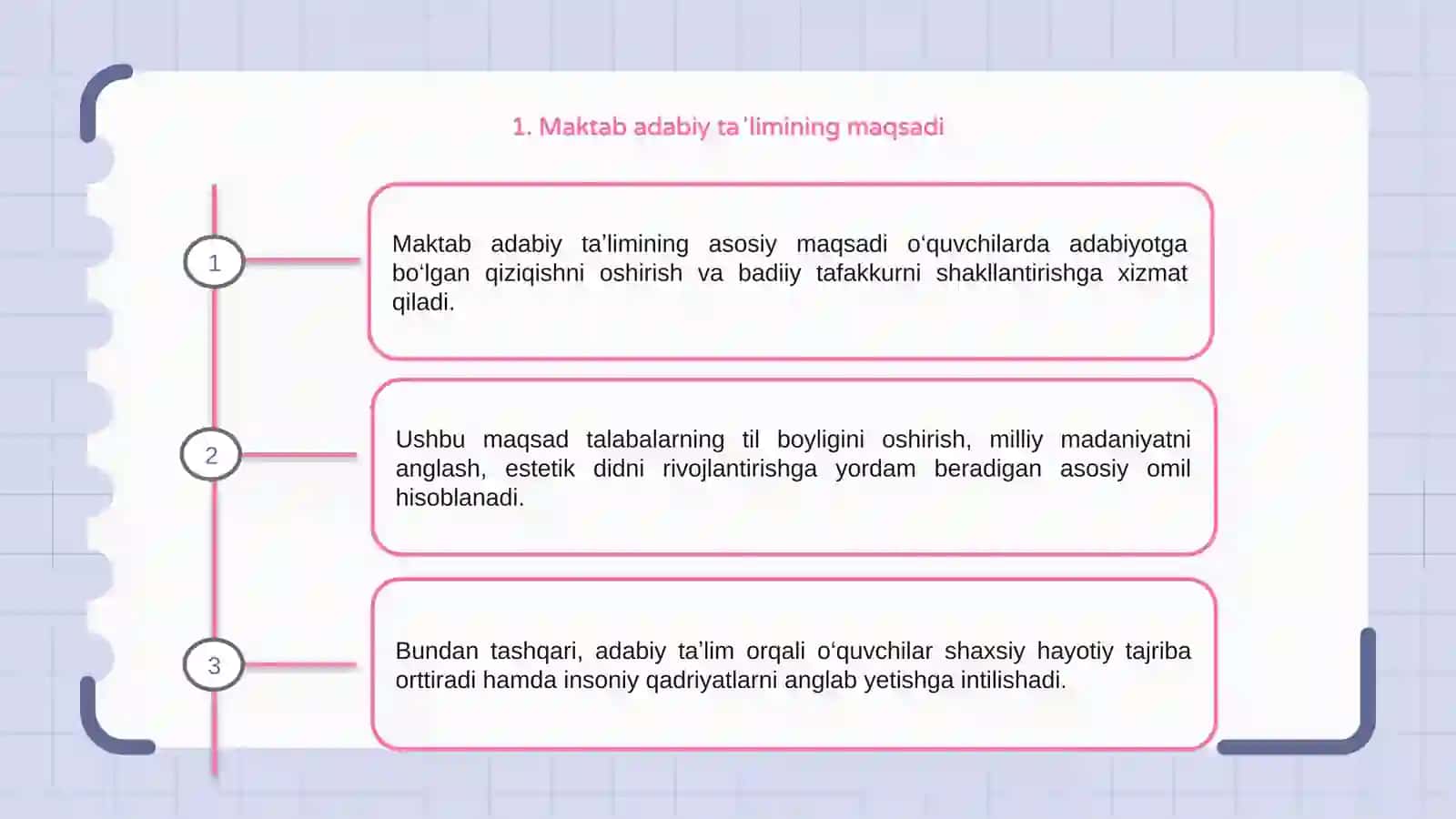 Maktab adabiy taʼlimining mazmuniy unsurlari 3
