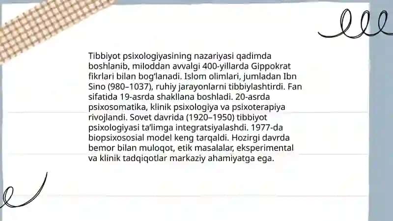 Tibbiyot psixologiyasi 3