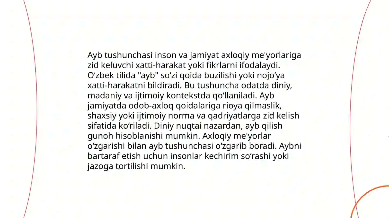 Ayb uchun javobgarlik prinsipi 3