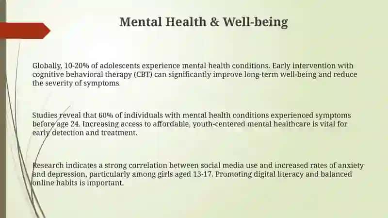 Mental Health & Well-being 3