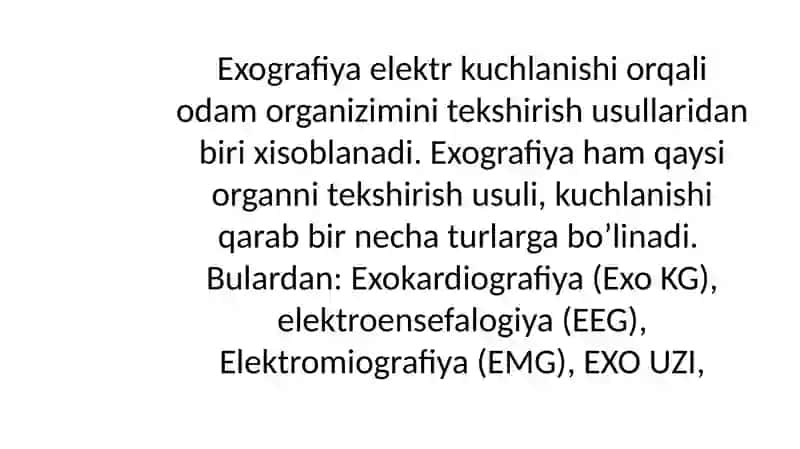 Exografiya va Elektrografiya Usullari 3