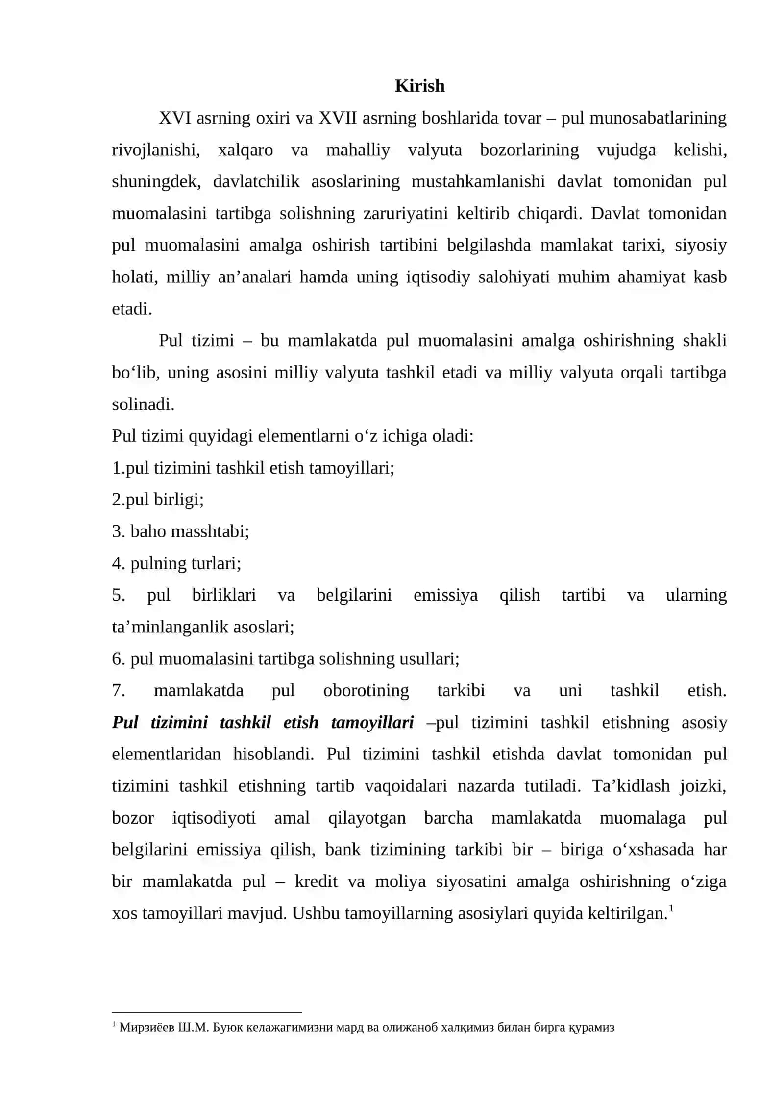 PUL TIZIMI EVOLYUTSIYASI VA UNING TURLARI 3