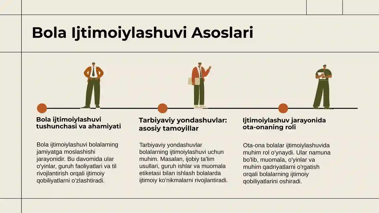 Bola Ijtimoiylashuvi va Tarbiyaviy Yondashuvi 3