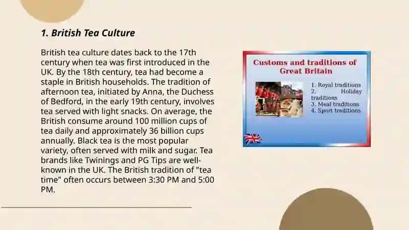 The customs and traditions of Great Britain 3