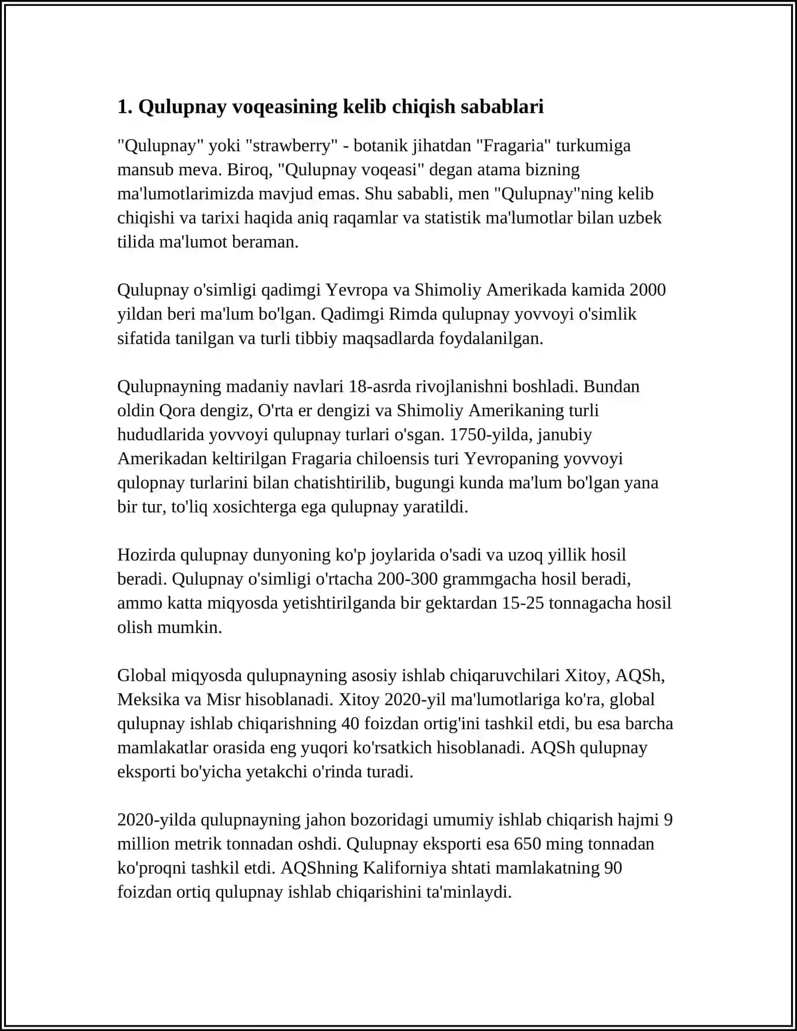 Qulupnay Voqeasi 3