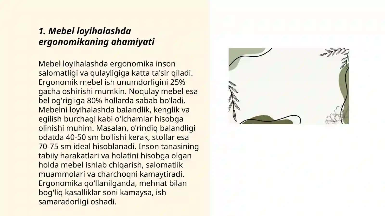 Mebel loyihalashda erganomika asoslari 3