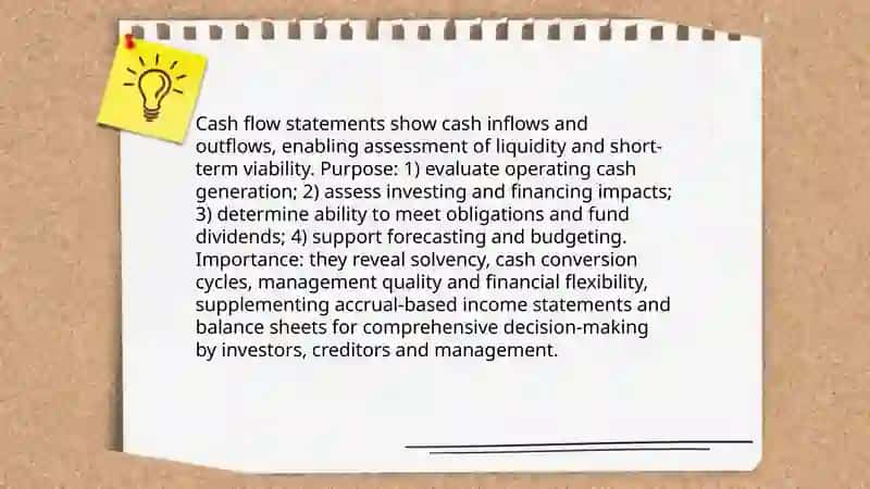 Cash flow statements 3