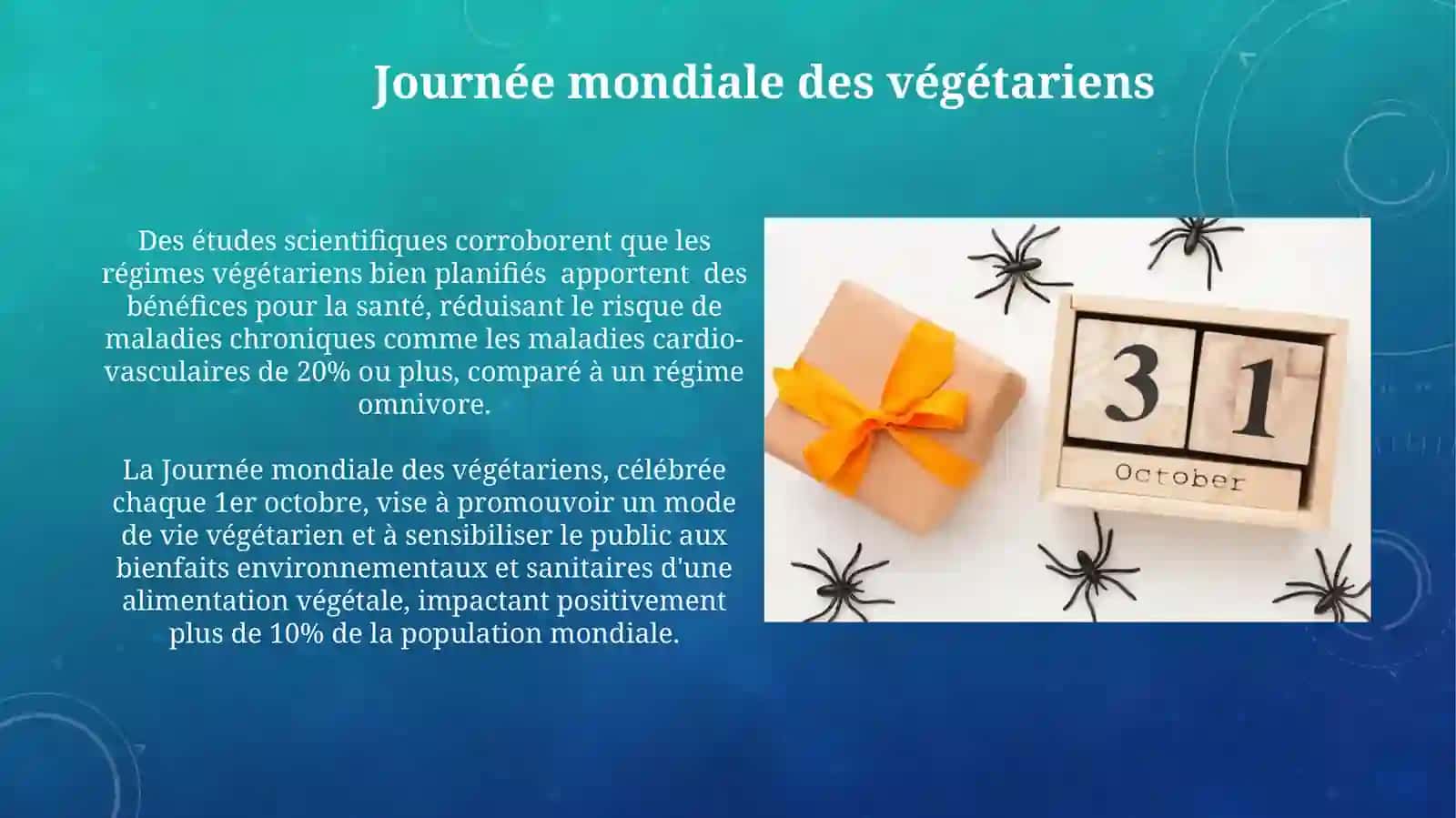 Journée mondiale des végétariens 3