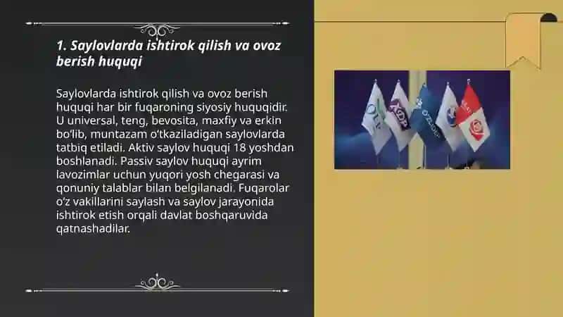 Siyosiy ishtirok 3