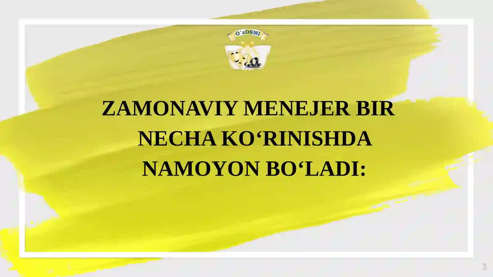 ZAMONAVIY MENEJER 3