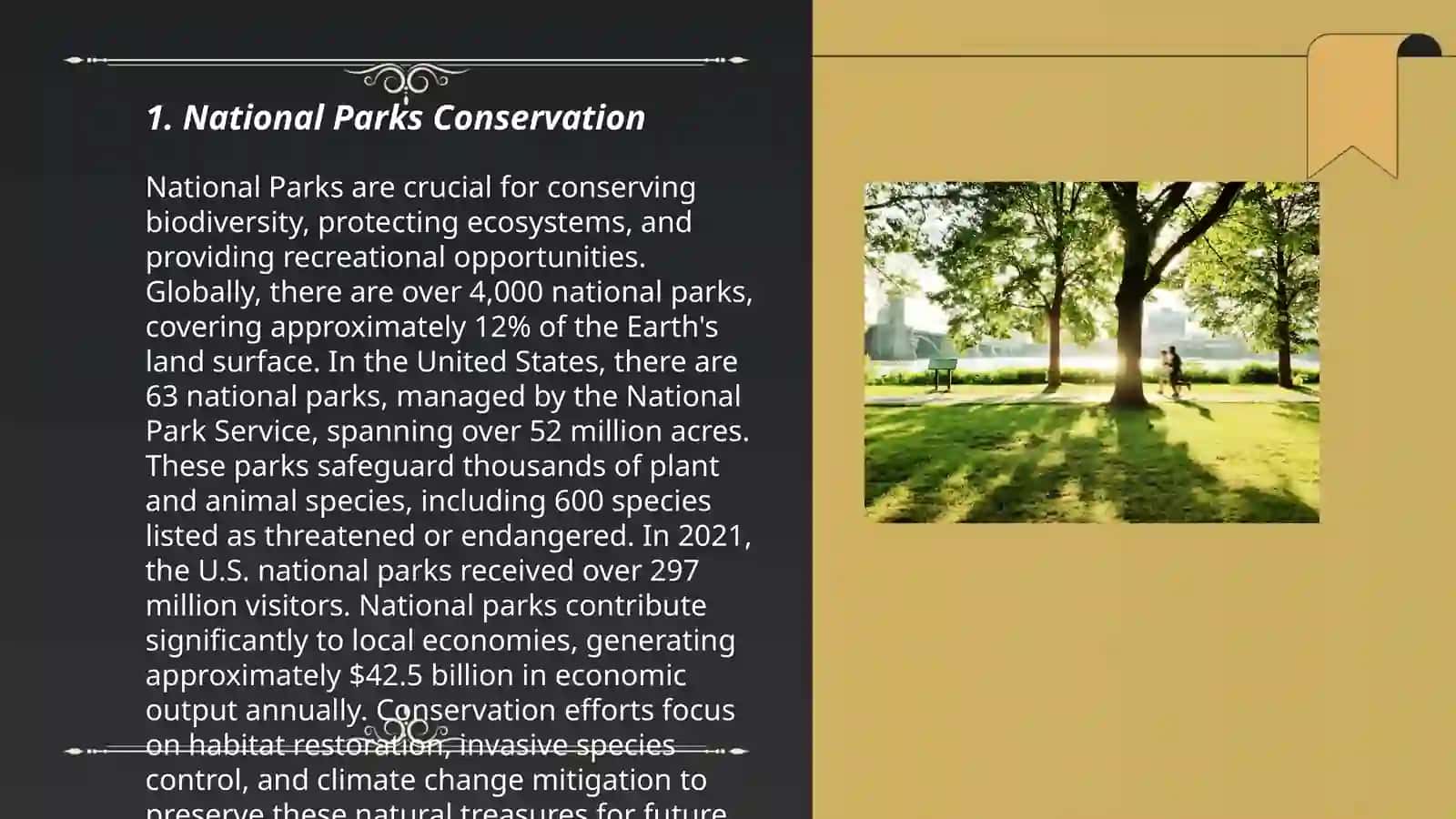 National Parks Conservation 3