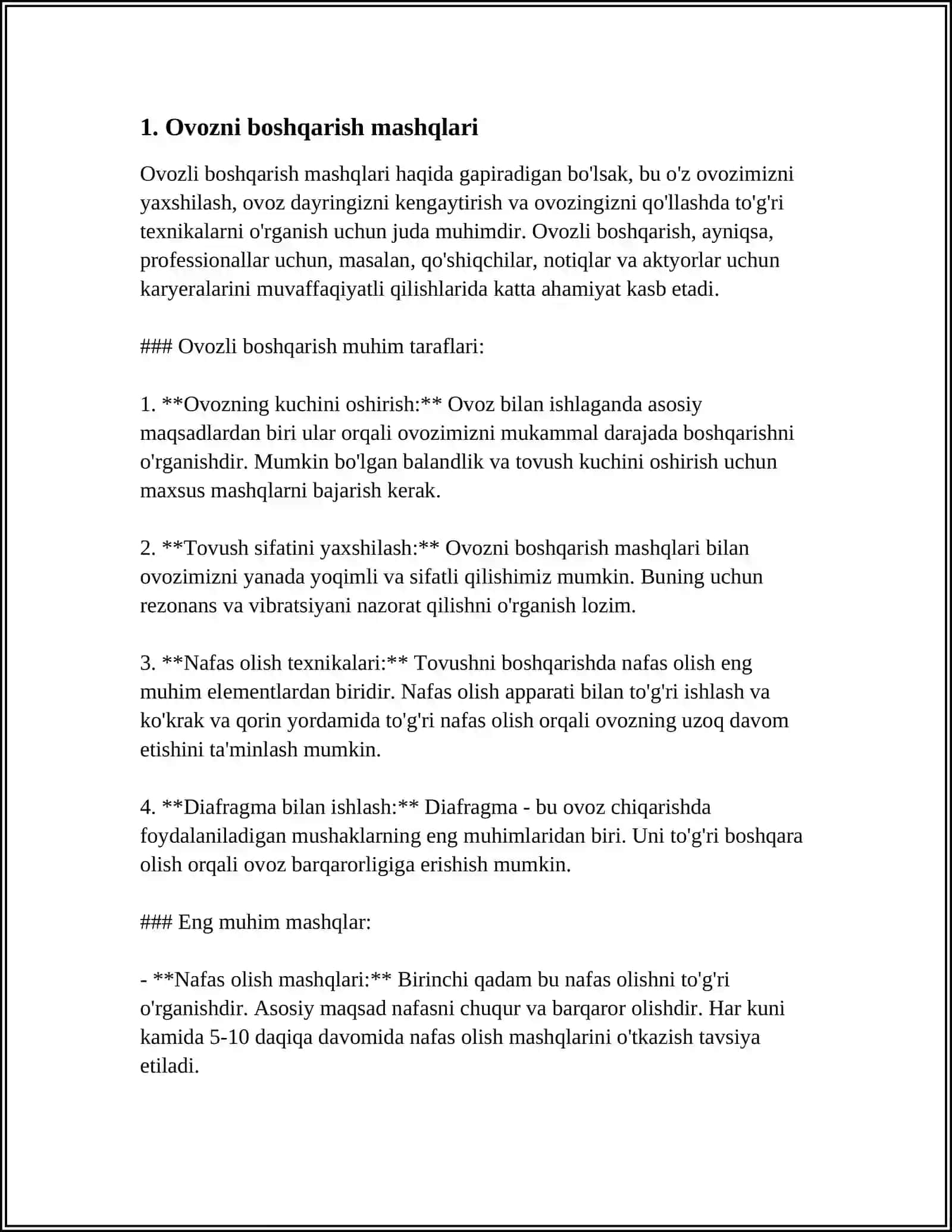 RINOLALIYADA OVOZ VA NAFAS USTIDA ISHLASH 3