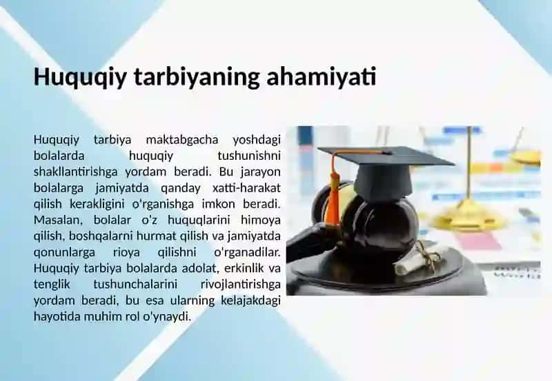 Maktabgacha ta'lim tashkilotida huquqiy tarbiyani tashkil etish. 3