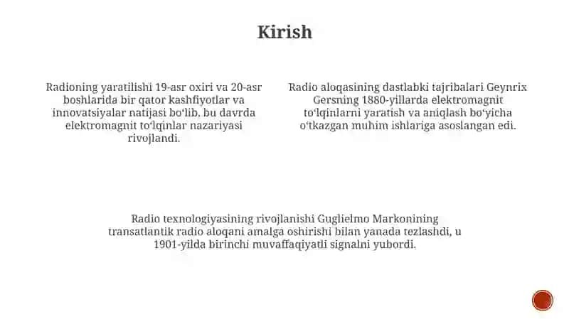 Radioning yaratilishi 3