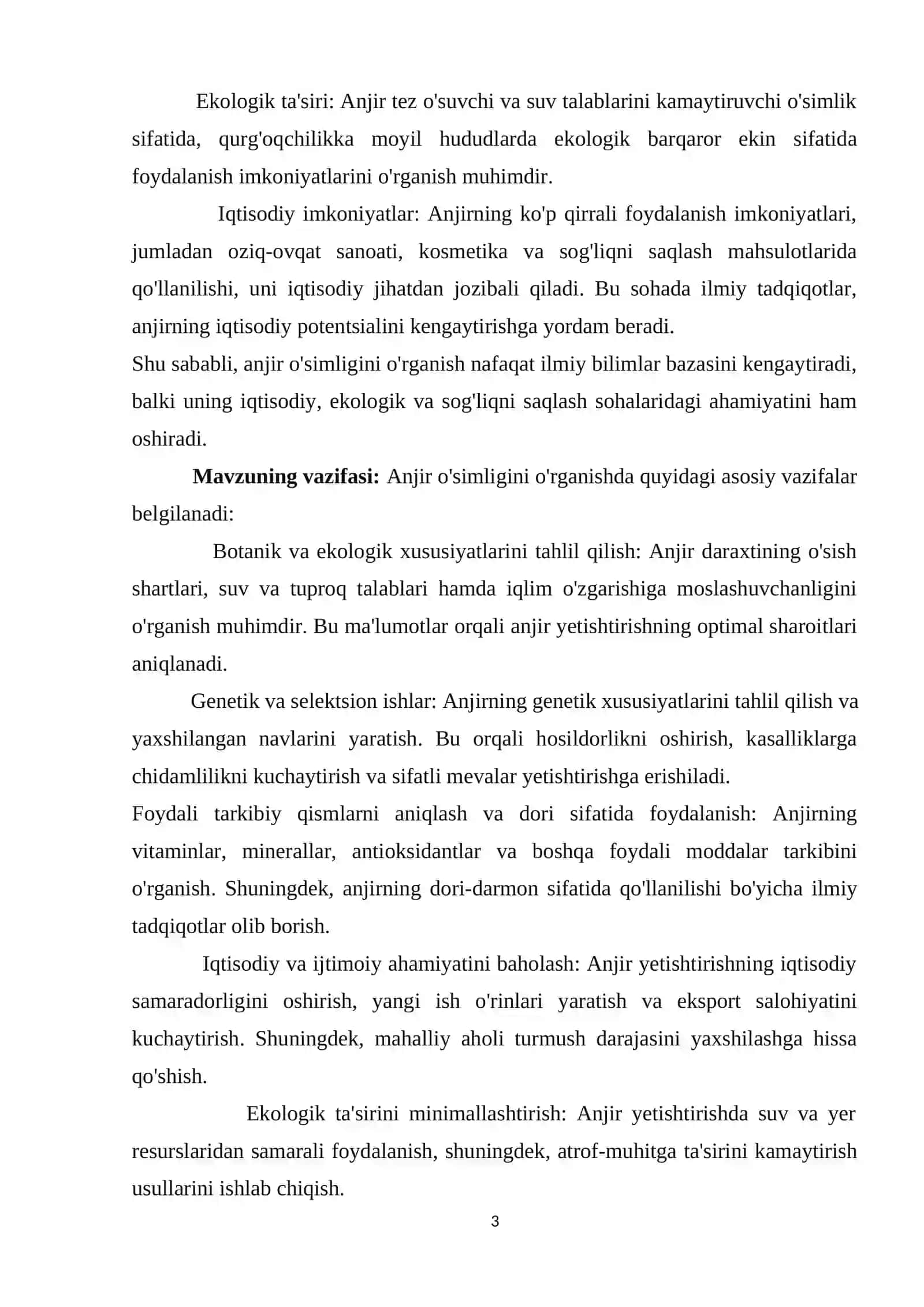 Anjir o'simligi bioekologiyasi 3