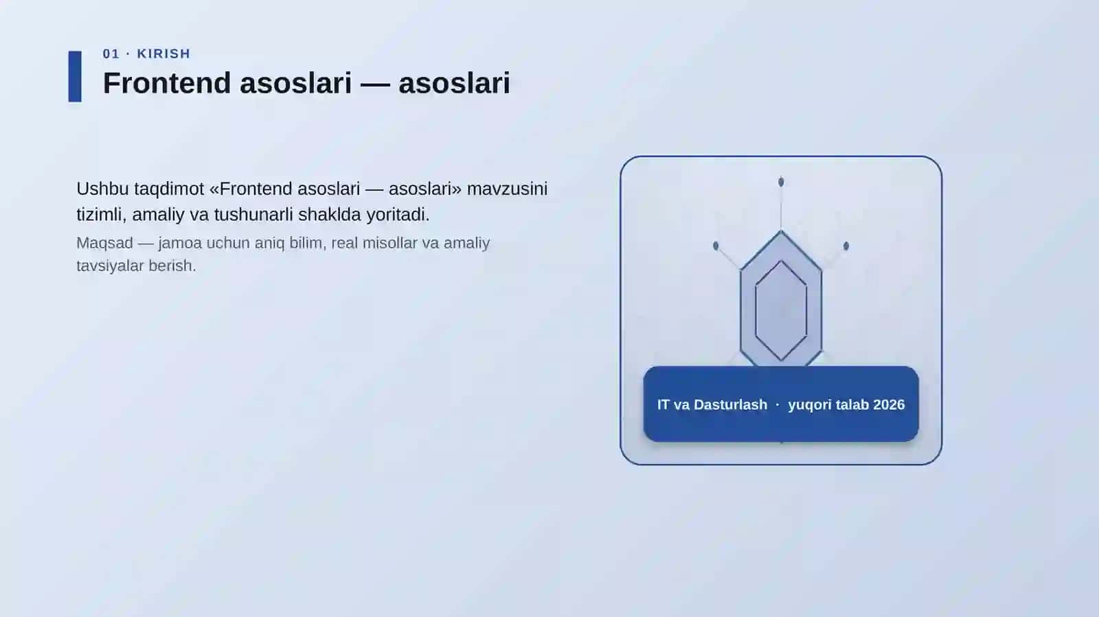 Frontend asoslari — asoslari 3